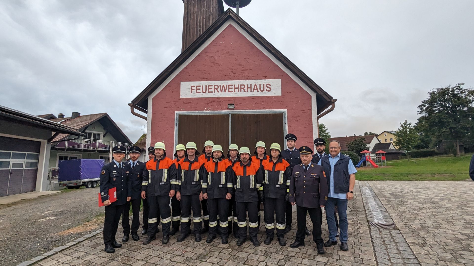 Leistungsabzeichen und bayerische Jugendspanne 09/2023 der FF Kleinschwand