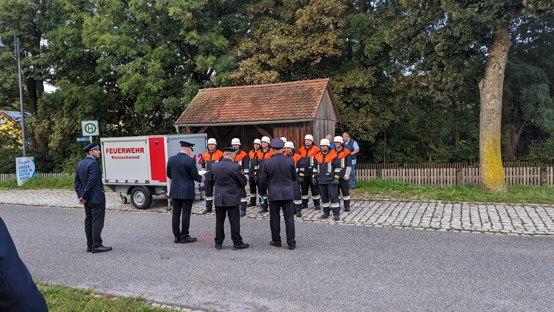 Leistungsabzeichen und bayerische Jugendspanne 09/2023 der FF Kleinschwand