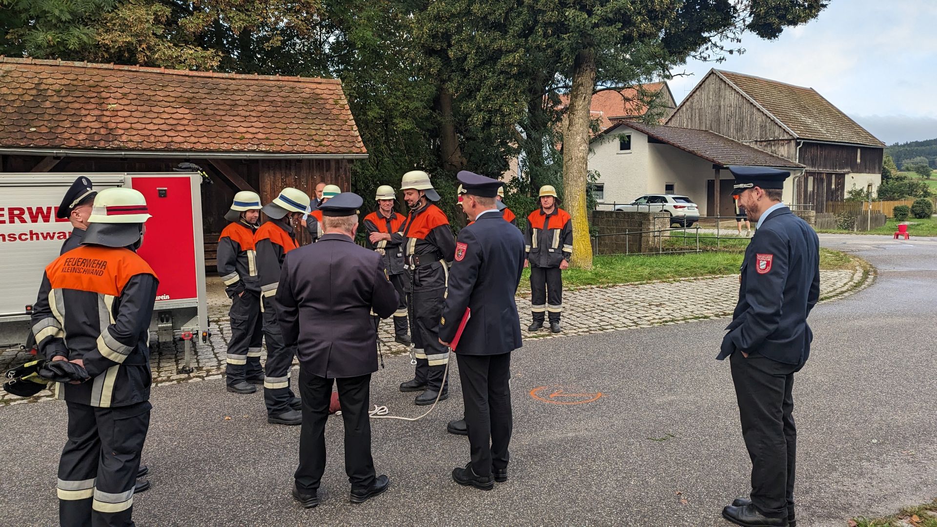 Leistungsabzeichen und bayerische Jugendspanne 09/2023 der FF Kleinschwand