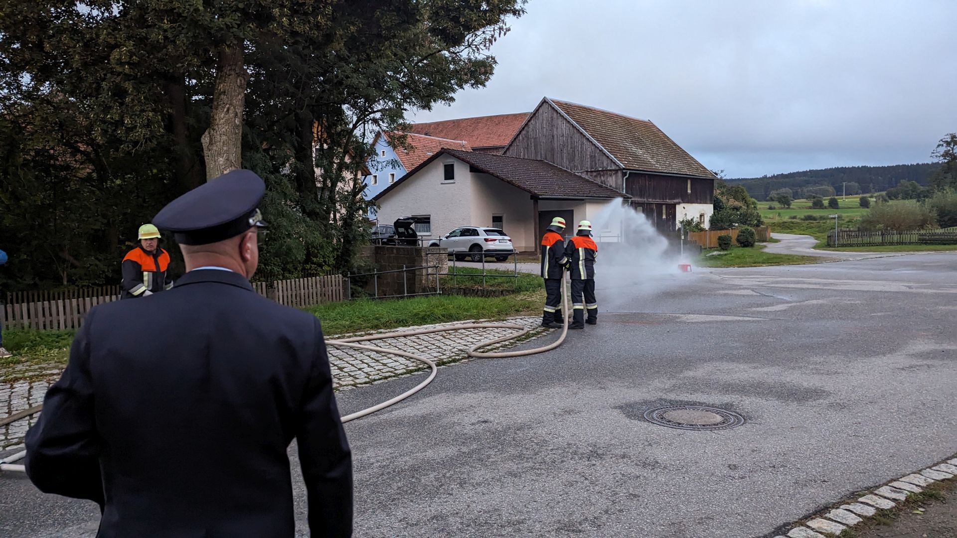Leistungsabzeichen und bayerische Jugendspanne 09/2023 der FF Kleinschwand