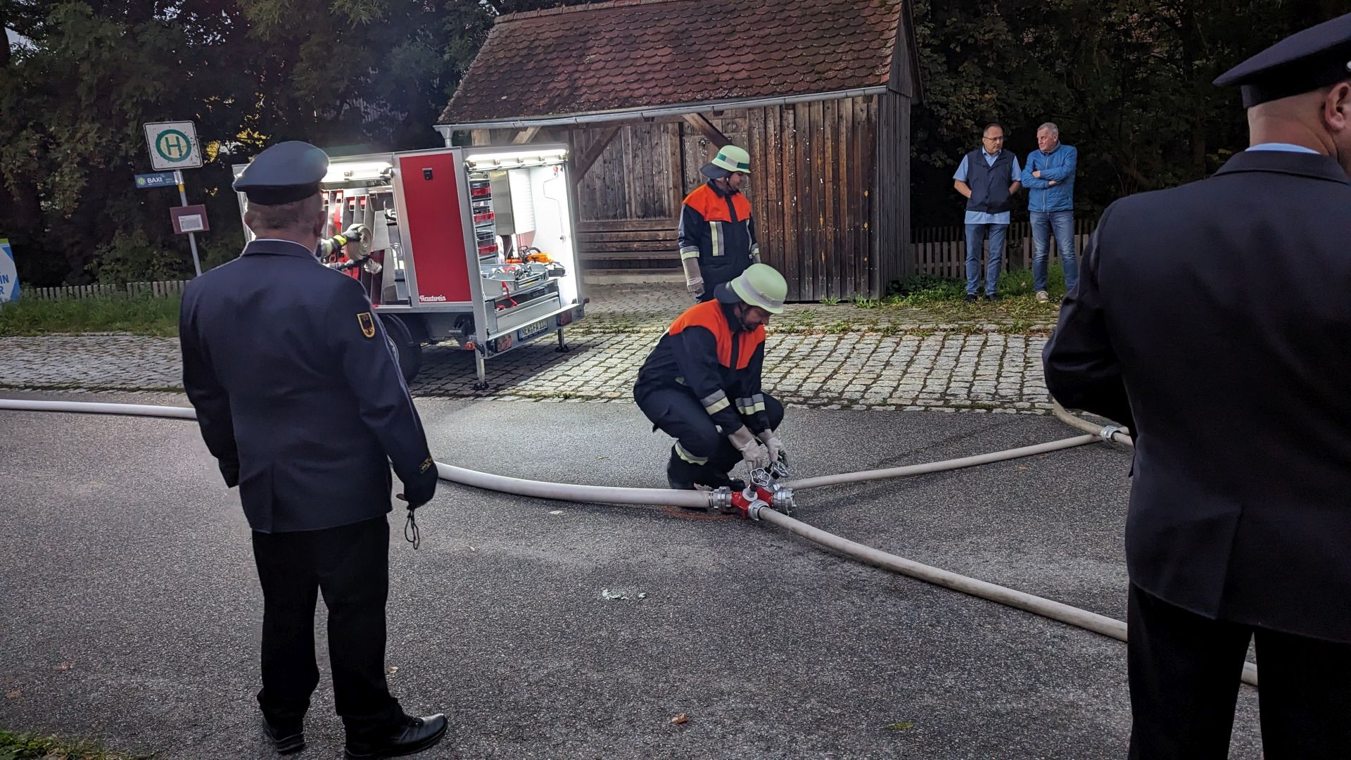 Leistungsabzeichen und bayerische Jugendspanne 09/2023 der FF Kleinschwand