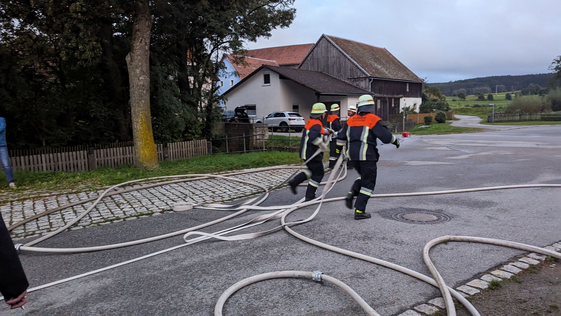 Leistungsabzeichen und bayerische Jugendspanne 09/2023 der FF Kleinschwand