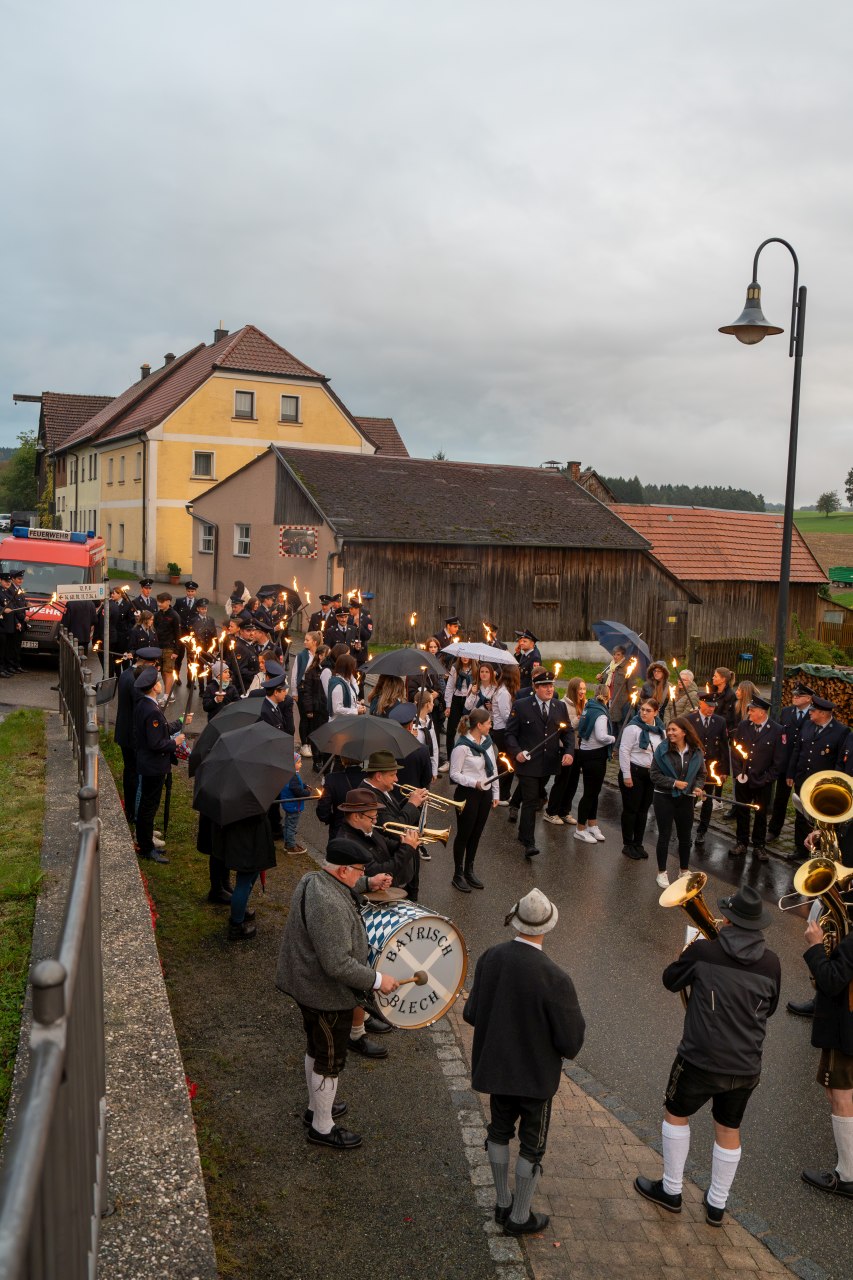 Patenbitten der FF Tännesberg 02.10.2024 - FF Kleinschwand