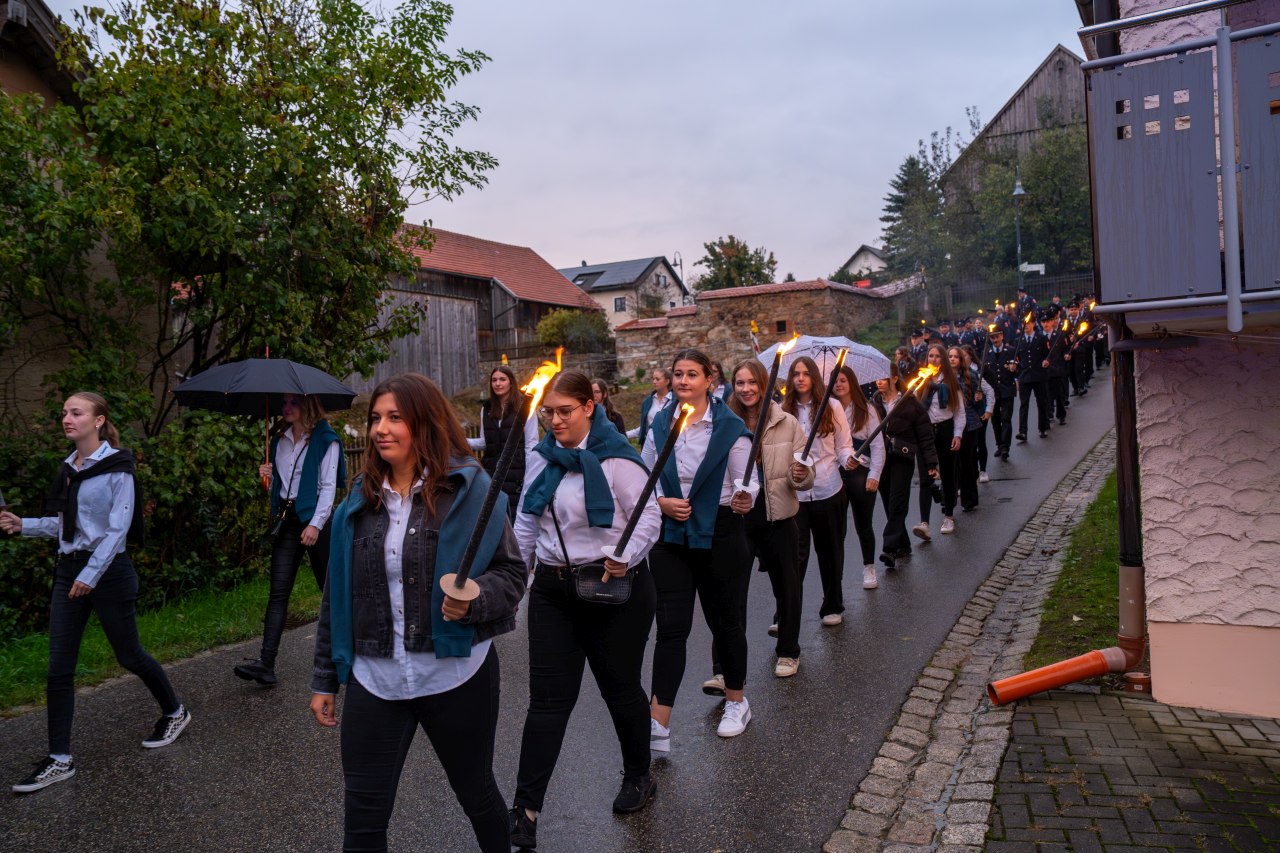 Patenbitten der FF Tännesberg 02.10.2024 - FF Kleinschwand