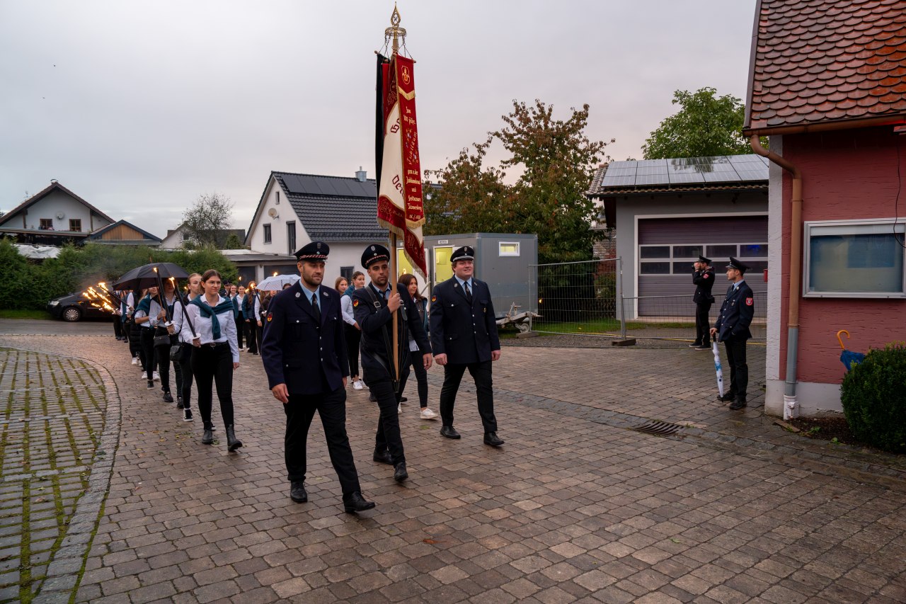 Patenbitten der FF Tännesberg 02.10.2024 - FF Kleinschwand
