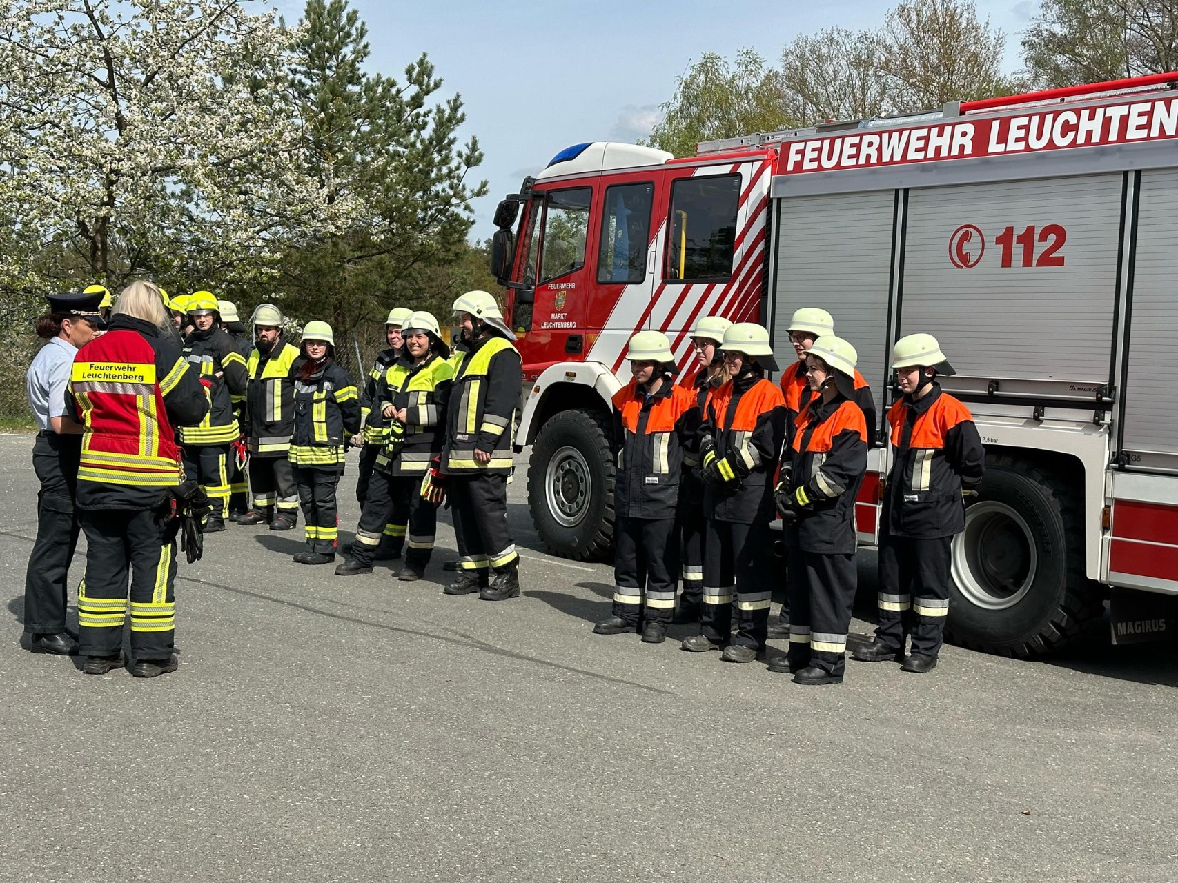 Abschluß Truppmannausbildung der FF Kleinschwand