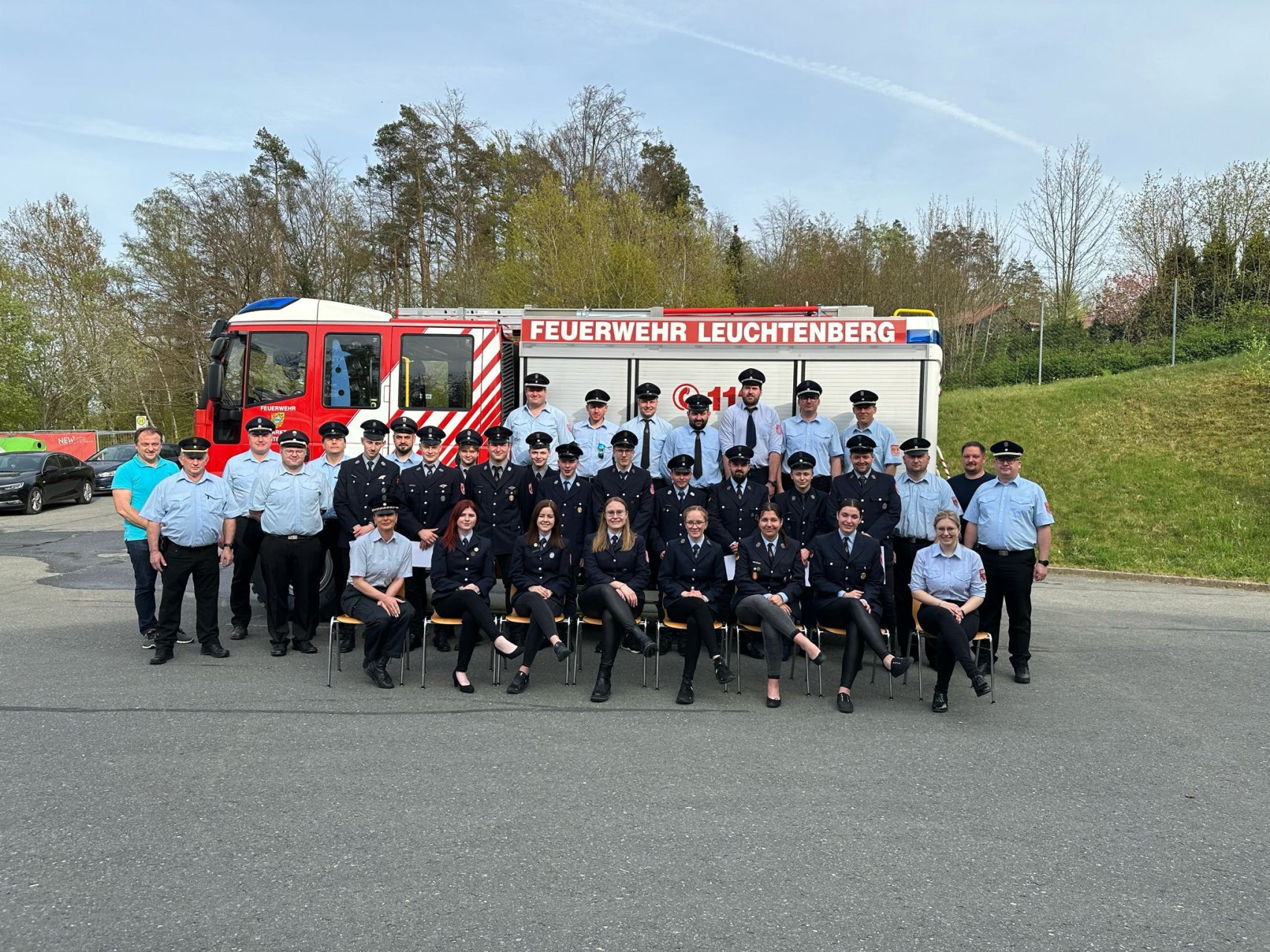 Abschluß Truppmannausbildung der FF Kleinschwand